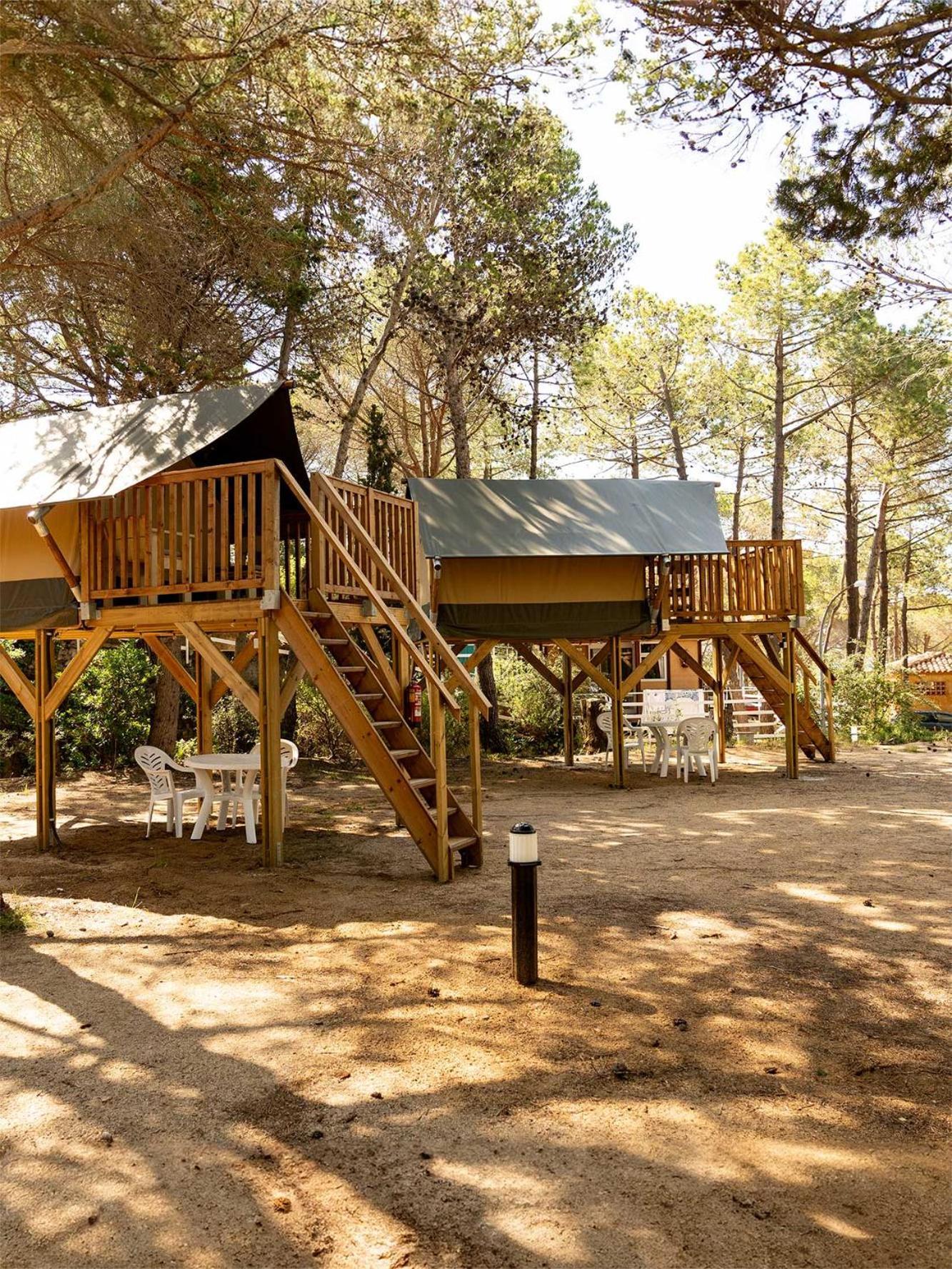 Camping Santa Elena Lloret de Mar Eksteriør billede